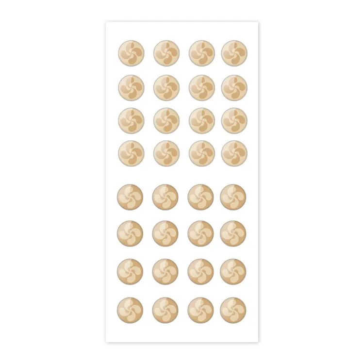 Perles de résine 'Hossegor' (32 pcs)