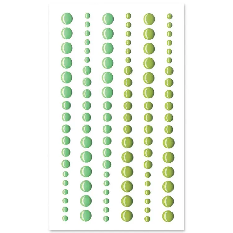 Perles de résine 'Pomme' 