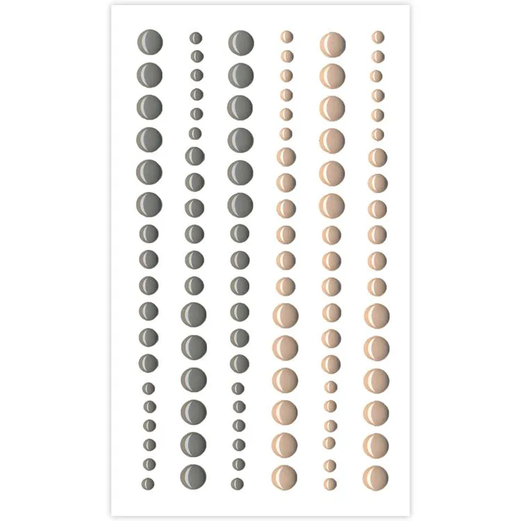 Perles de résine 'Muscade'