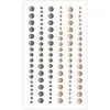 Perles de résine 'Muscade'