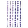 Perles de résines mat 'Violette'