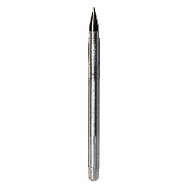 Stylo à bille pailleté Argent