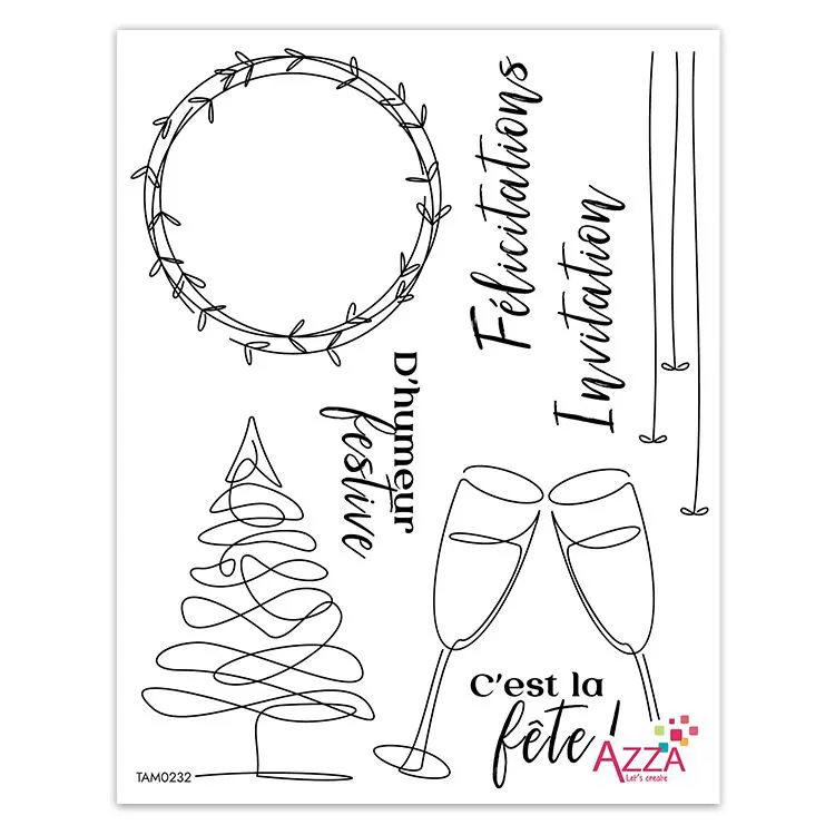 Tampons diamant 'Festive'