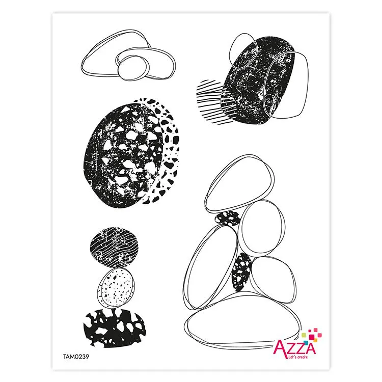 Tampons diamant 'Granite'