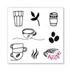 Tampons quartz 'Pause café'