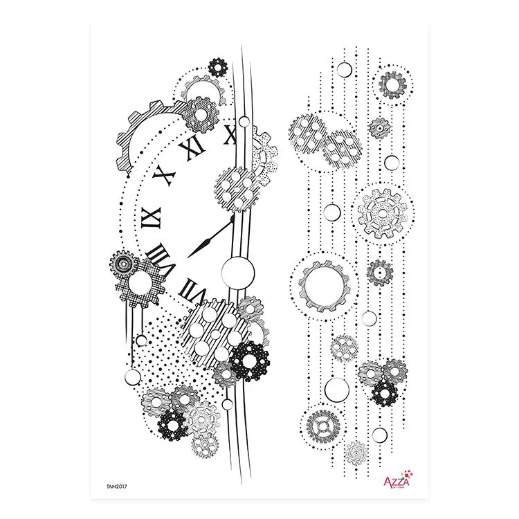 Maxi tampons 'Engrenages'