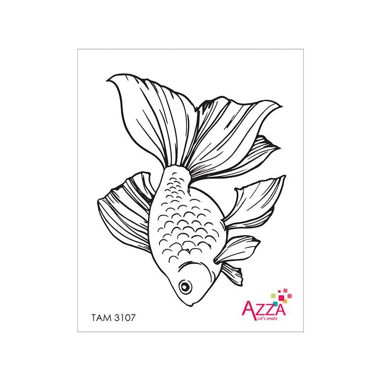 Tampons rubis 'Poisson'