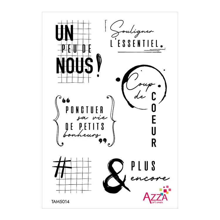 Mini-tampons 'Parenthèse graphique'