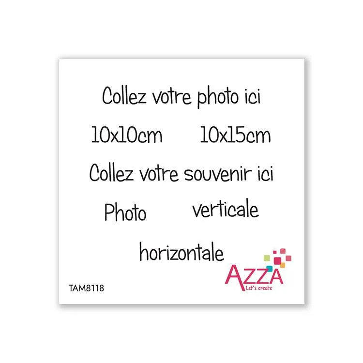 Micro-tampons 'Votre photo'