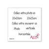 Micro-tampons 'Votre photo'