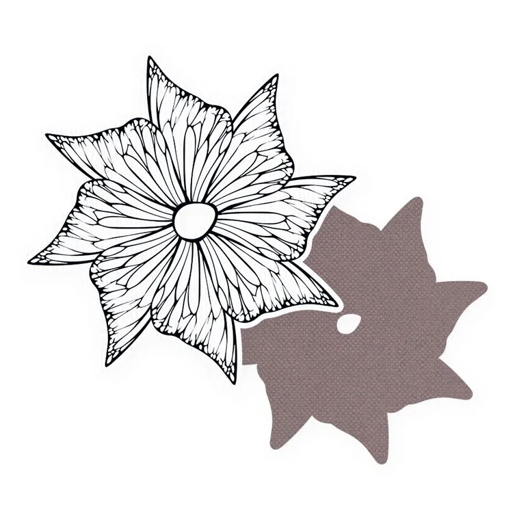 Micro-tampon & matrices 'Forêt enchantée'