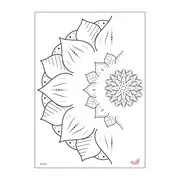 Maxi tampon 'Symboles artistiques'