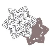 Micro-tampon & matrices 'Symboles artistiques'