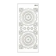 Sticker contour 'Symboles artistiques'