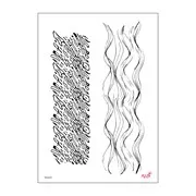 Maxi tampon 'Sérénité aquatique'