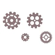 Matrices de découpe 'Engrenages'