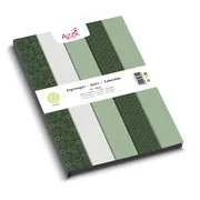 Bloc papier vellum imprimé 'Engrenages' (180gr)