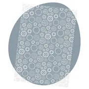 Feuille acétate imprimées 'Engrenages' (A4)-1pc