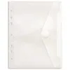 Pochette velcro perforée A4