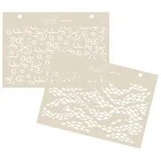 Gabarits texture 'Sérénité aquatique'