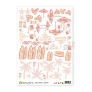 Saynètes prédécoupées 'Senteurs d'été (Diecut)