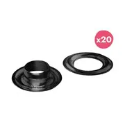 Oeillets 5mm 'Noir' (20pcs)