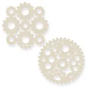 Gabarits bordure  'Engrenages'