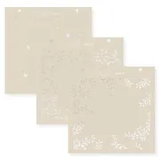 Trio de gabarits cascade 'Forêt enchantée' (15x15)